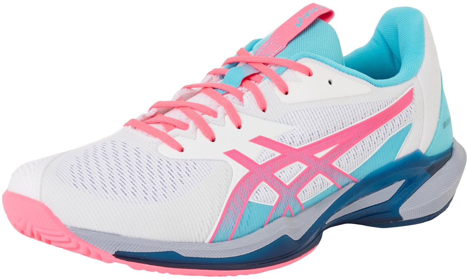 Asics Solution Speed FF 3 Padel Padelschoenen /Hot 9.5 Wit