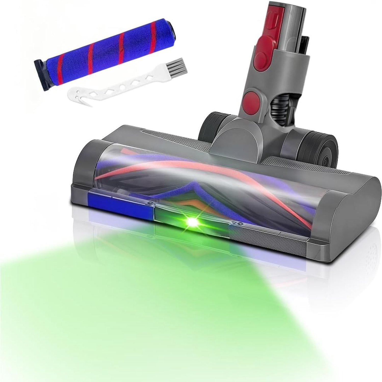 Vervangbare Borstelkop voor Dyson Stofzuigers V7, V8, V10, V11 en V15 - Efficiënte Reiniging en Onderhoud