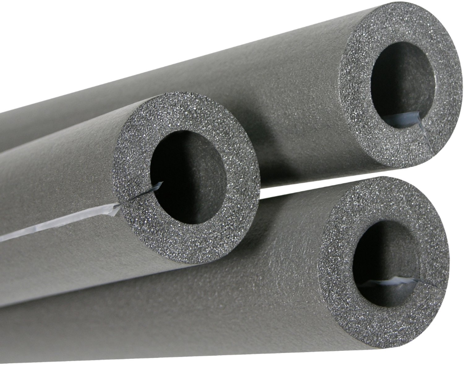 Deltafix buisisolatie zelfklevend grijs 1m Ø35mm wanddikte 9 mm