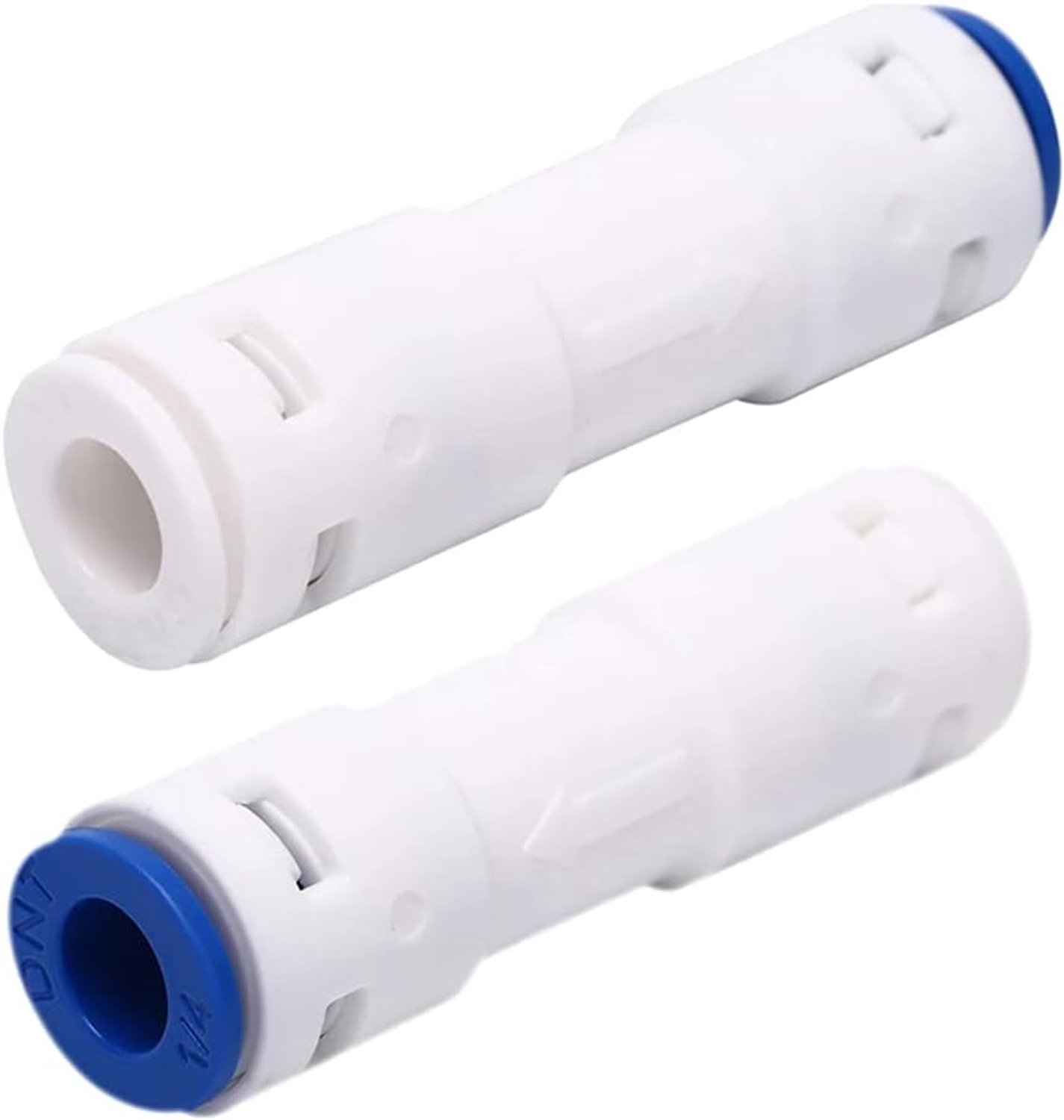 Terugslagklep 1/4" Kunststof - 2 Stuks - Snelkoppeling
