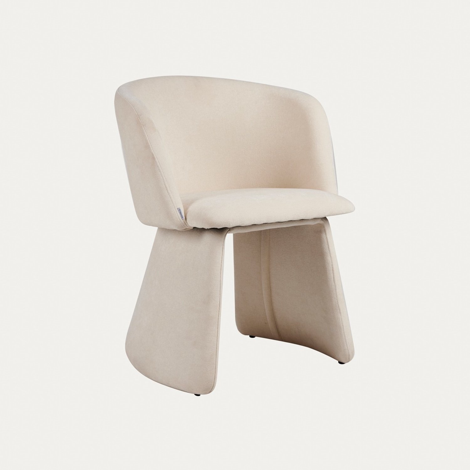 Homla Chair - VELARIO - light beige - 59.5 x 60.5 x 79 cm - 000798