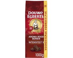 Douwe Egberts Koffiebonen melange rood - Pak 1 kilo
