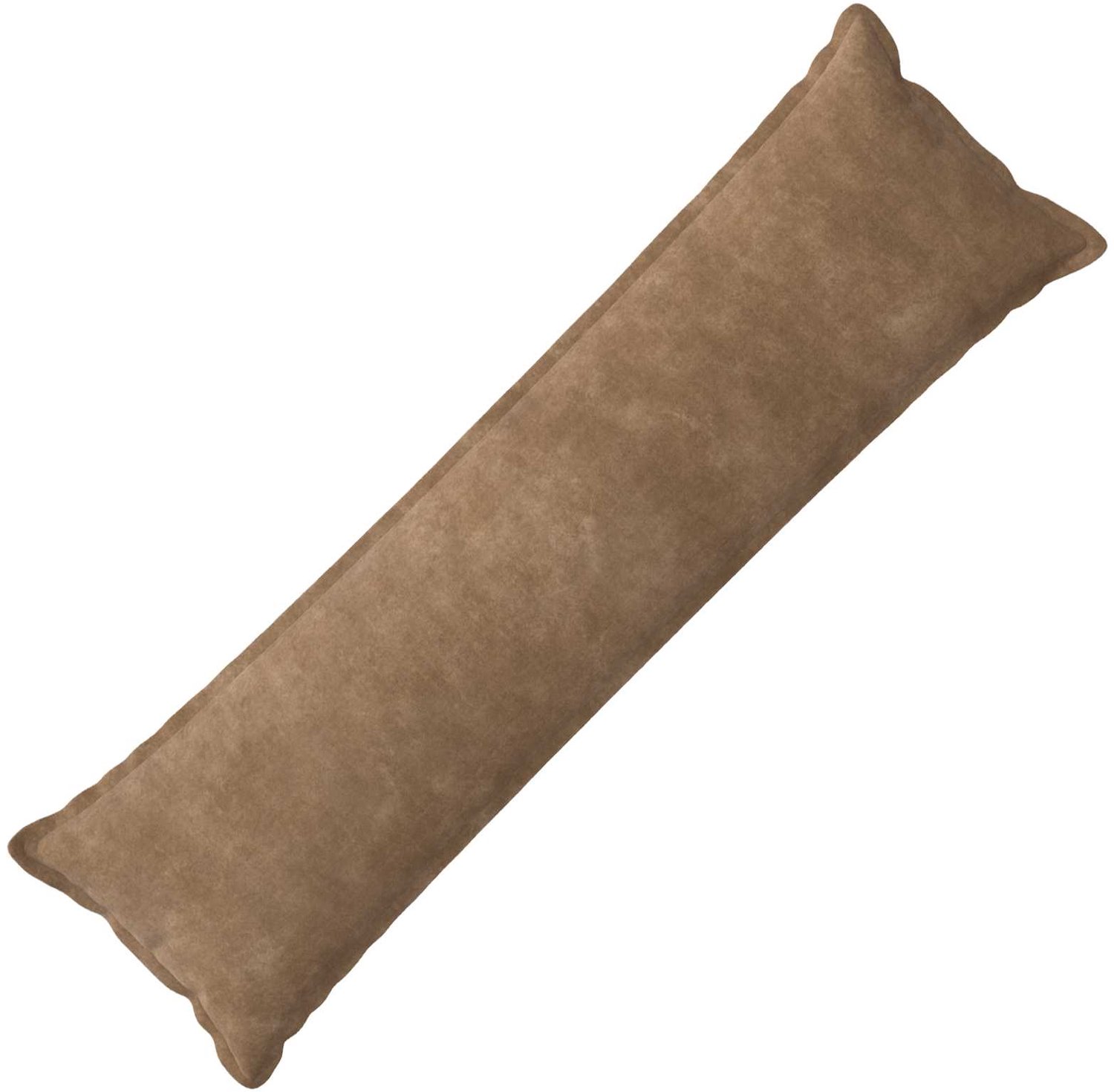 vidaXL Dekenkussen - HOUTEN - Taupe - 40 - x - 145 - cm - Microfiber - Fleece