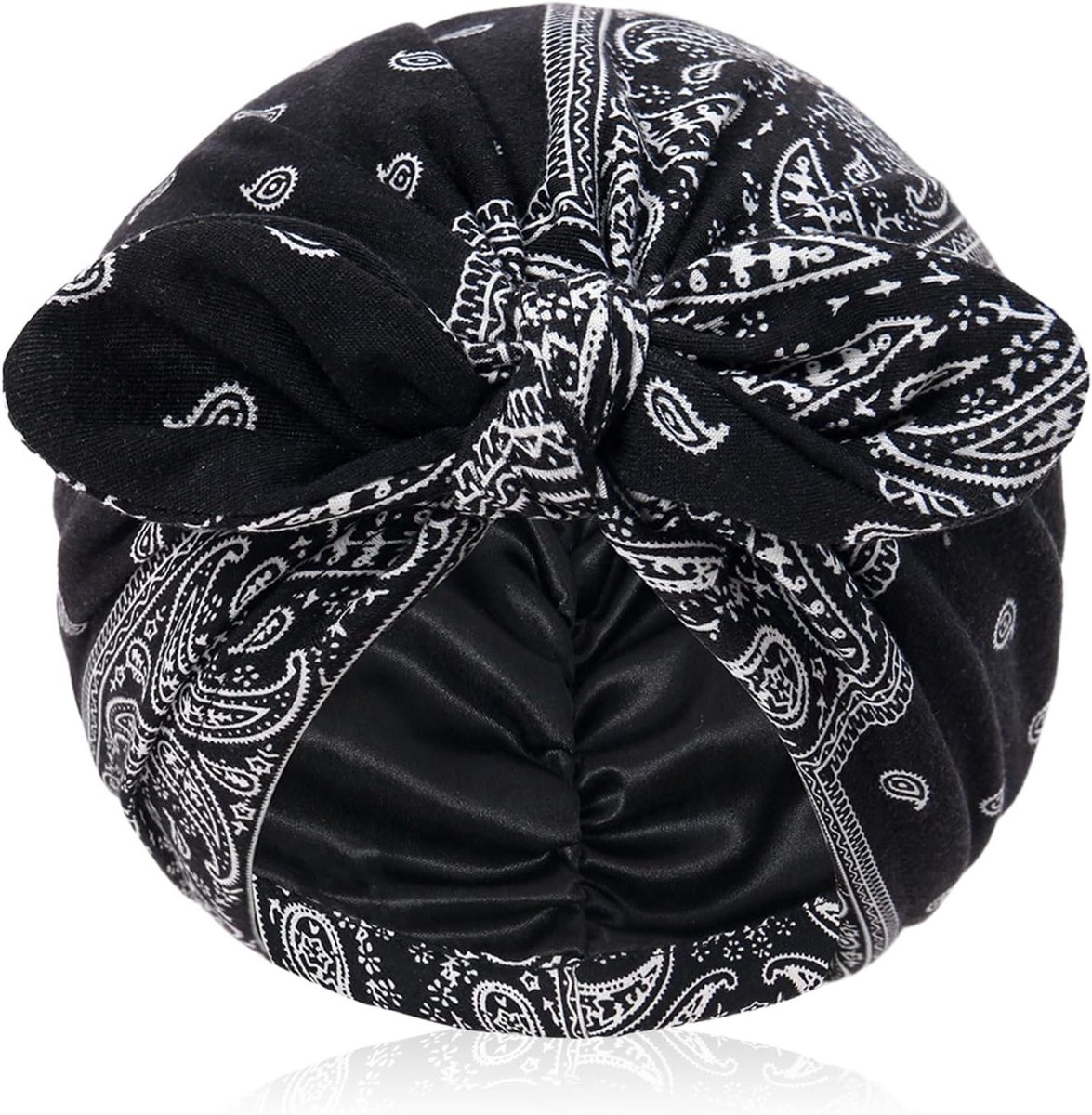 Stijlvolle Satijnen Gevoerde Dames Beanies voor Chemotherapie, Comfortabele Slaapcaps en Haarverzorging, Ideaal voor Nachtelijk Gebruik