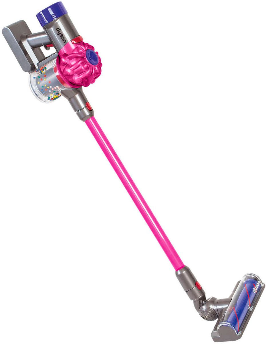 Casdon Dyson Draadloze Speelgoed Stofzuiger - Roze