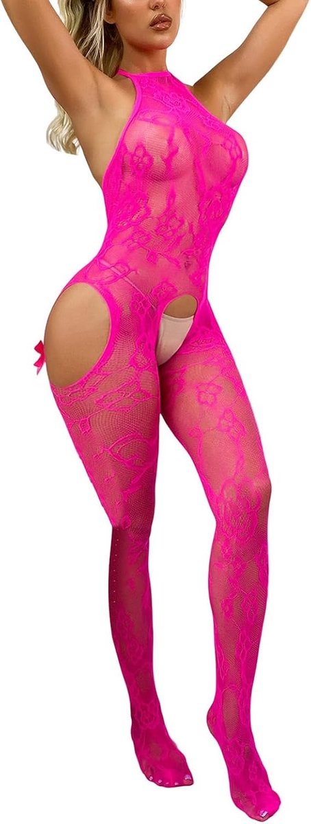 Lingerie jarretelgordel kousen sexy hollow out lingerie voor dames