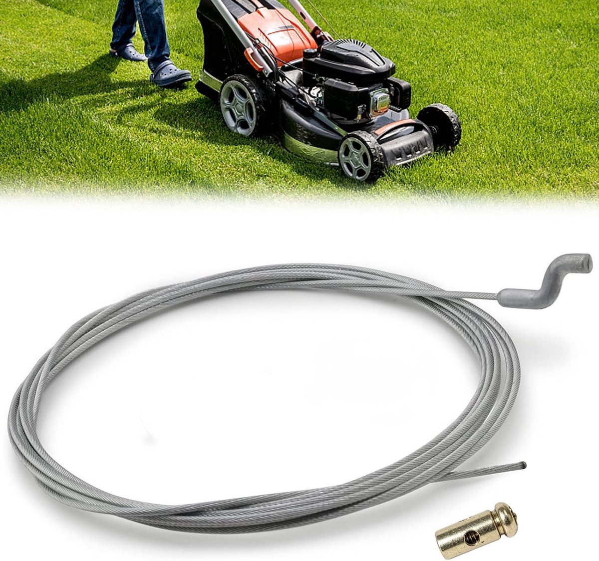 Reparatieset, bowdenkabel, Ø1,5 mm, gaskabel met Z-eindstuk