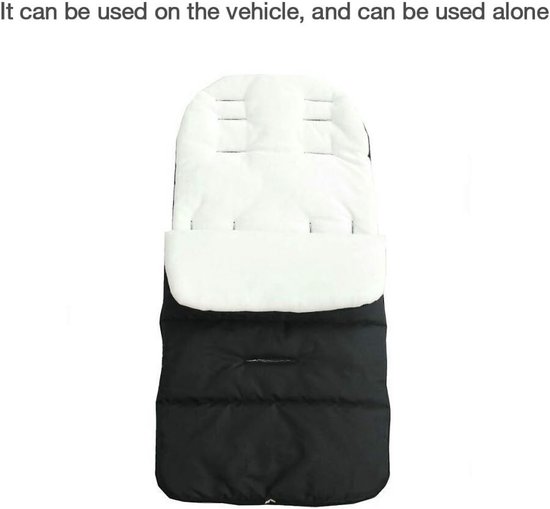 Winterse Voetenzak voor Babys Kinderwagen, Multifunctionele Warmtebescherming met Kussen en Matras voor Pasgeborenen, Universele Voetenzak en Kussen voor Kinderwagens — afbeelding 3
