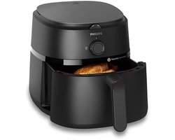 Philips 1000 Series Airfryer XXL - 6.2L - Voor 5 Personen - Zwart - RapidAir - 1700W