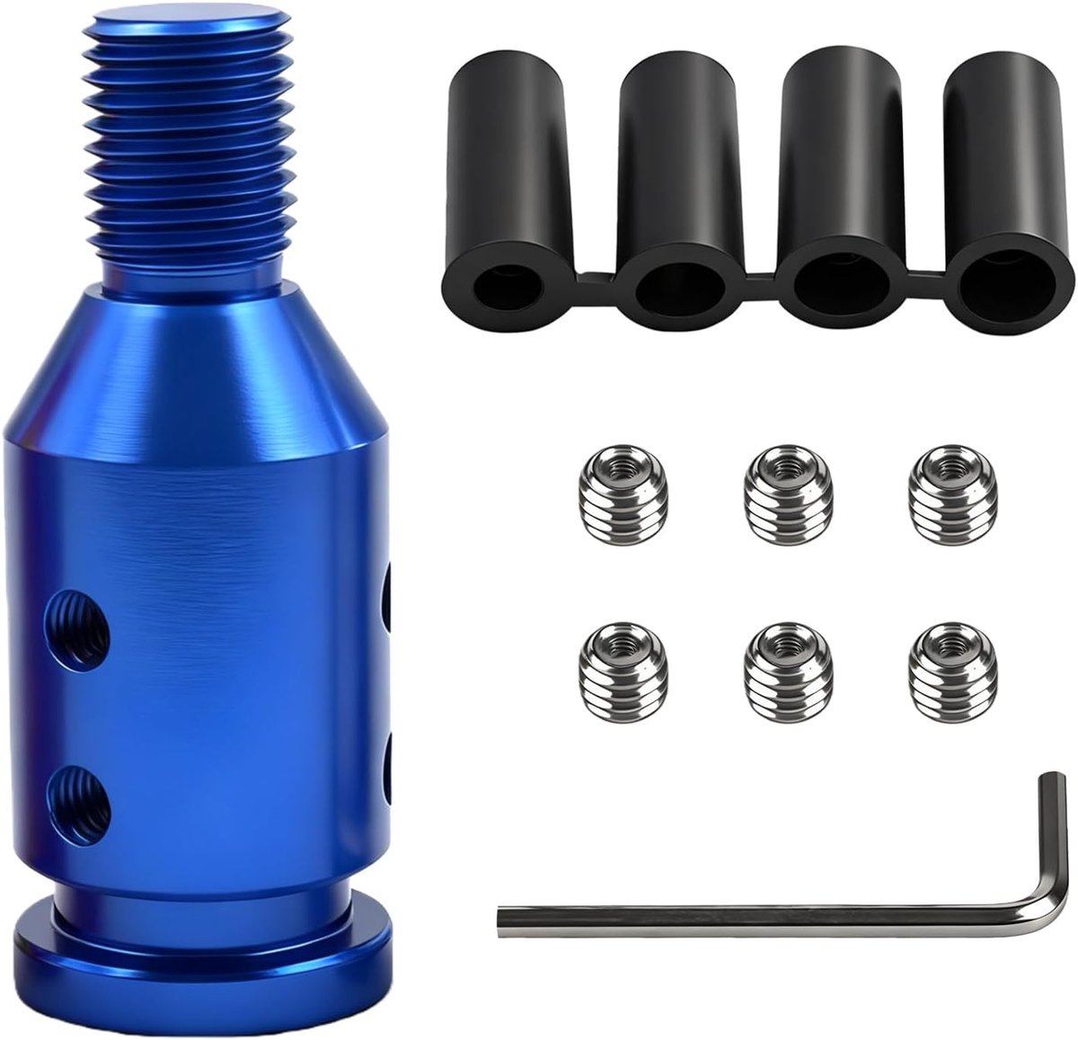 Versnellingspook Knop Adapter, Aluminium Handmatige Gear Stick