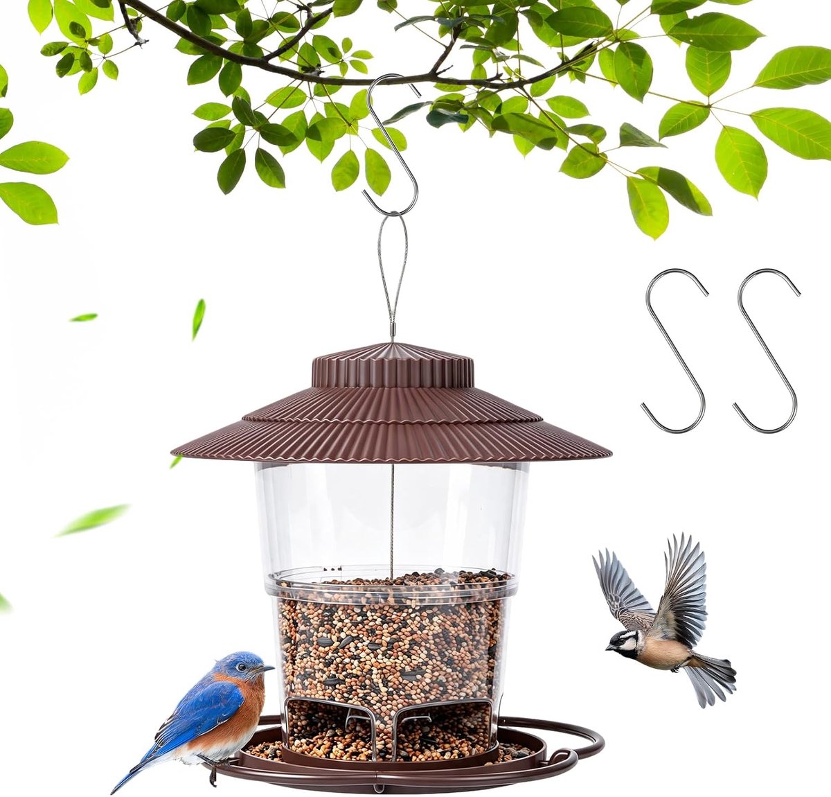 Opvouwbaar, vogelhuisje om op te hangen