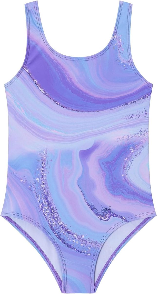 Badpak voor meisjes, comfort, eendelige badmode, elastisch, sneldrogend, badpak voor meisjes