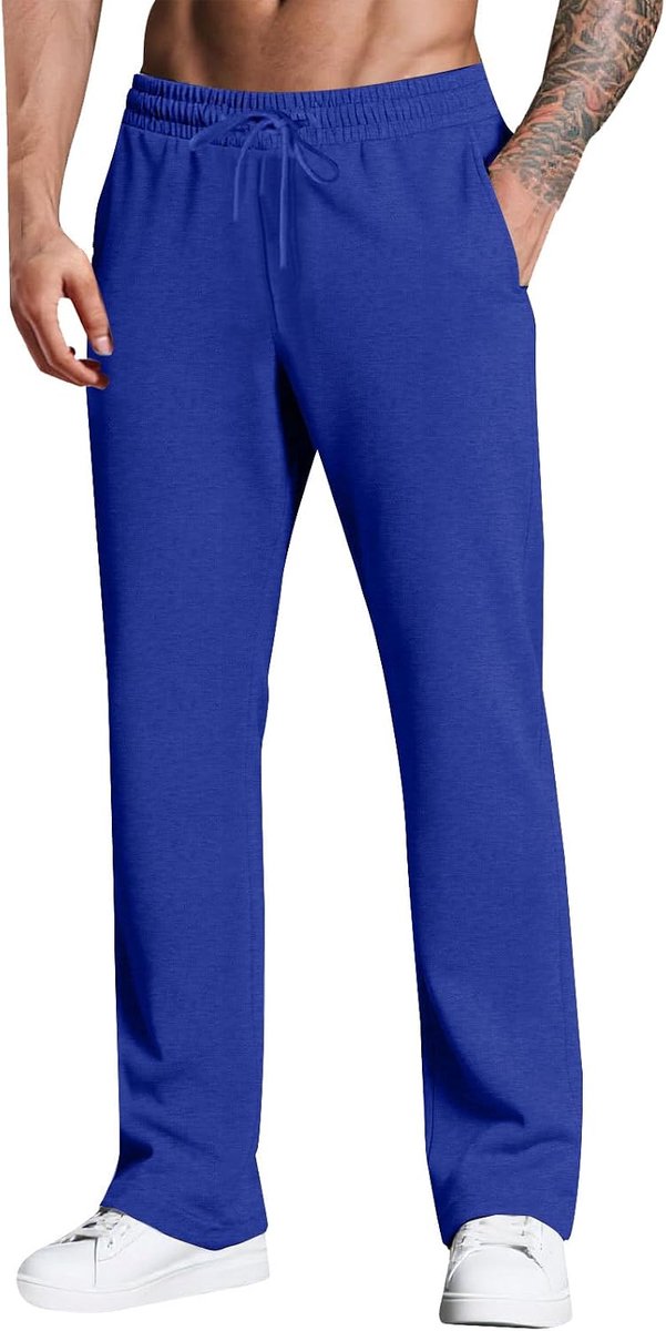 Cargobroek voor heren, katoen, werkbroek, meerdere zakken, losse pasvorm, outdoor, robuuste stretchbroek, vissersbroek, werkkleding, broek, mannen, stoffen broek A137