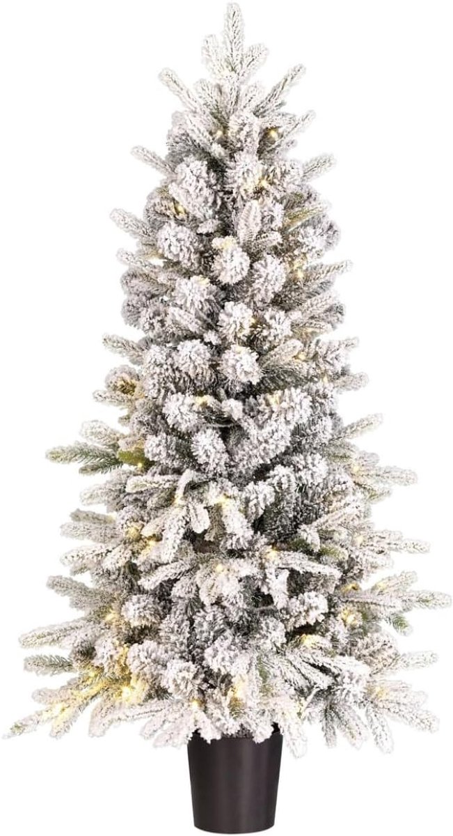 Box Trees Vandans Kunstkerstboom met ledverlichting en timerfunctie, 120 x 60 cm, groen