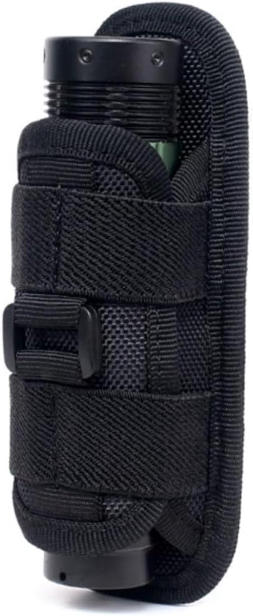 Zaklamp Holster, Zaklamp Houder Jacht Licht Houder Zaklamp Draagtas 360-Graden Zaklamp Pouch Holster voor Outdoor Jacht Camping Wandelen