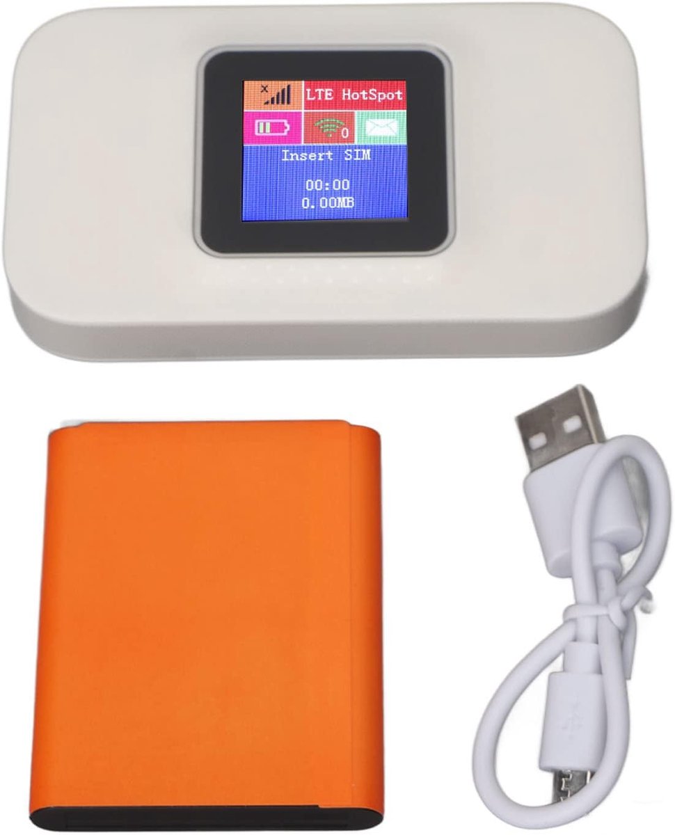 5G WiFi-Router, 300 Mbps 5G Draagbare Draadloze Netwerkrouter Mini Smart Router USB Draagbaar met Wifi-simkaartsleuf