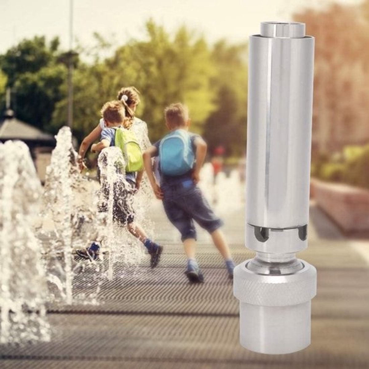 Fonteinmondstuk Roestvrijstalen vijvermondstuk voor watersproeier - DN25" .