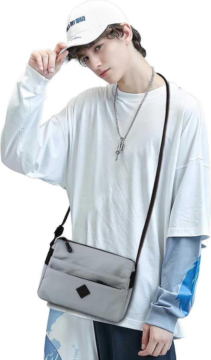 Schoudertas voor mobiele telefoon, crossbody tas voor dames, mobiele telefoon om te hangen, kleine moderne tassen met brede schouderriem