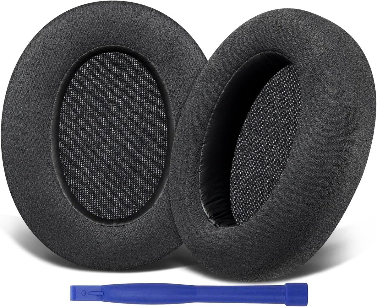 Zachte Suède Oorkussens voor Sony WH-XB910N - Comfortabele Vervangingen voor Hoofdtelefoon, Geluidsisolatie en Verbeterde Pasvorm