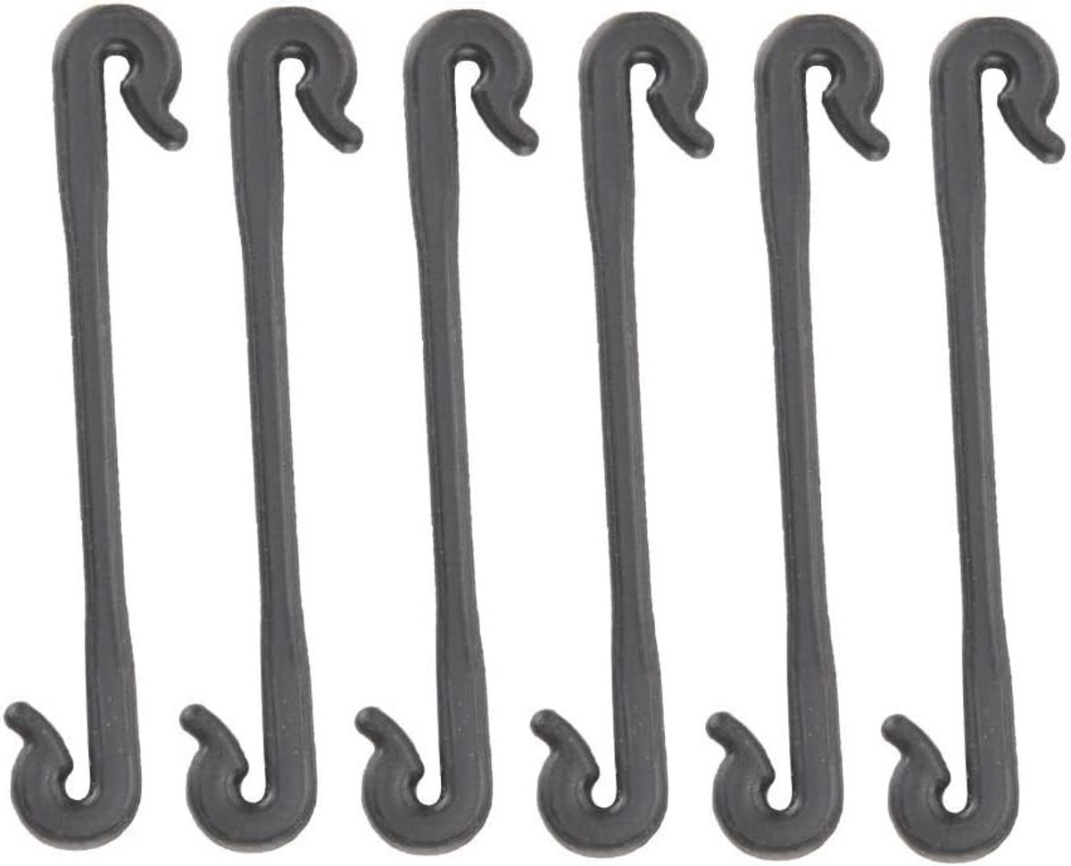 Grafting Clips voor Tuinplanten - 100 Stuks Zwarte Klemmen voor Groenten en Klimplanten