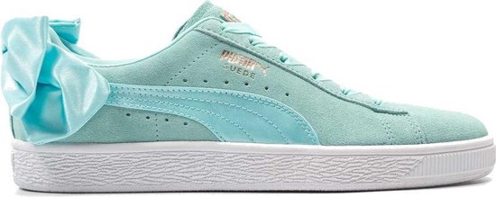 Puma Sneakers Suede Bow Dames Aquamint Maat 38 | bol.com