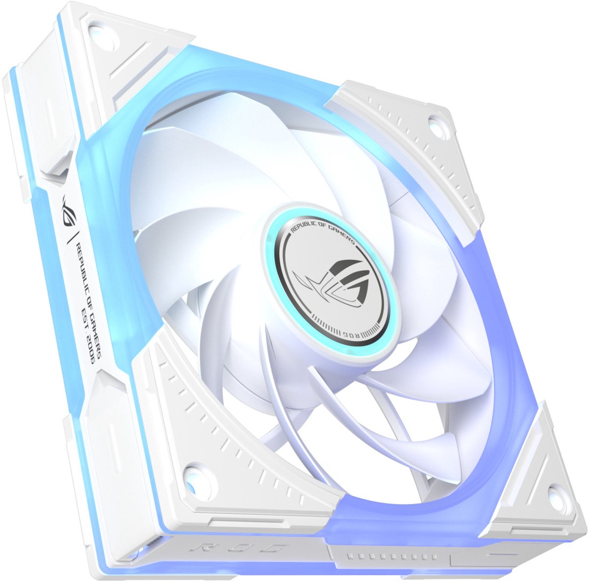 ASUS ROG Eurux GR120 ARGB Reverse - Behuizingsventilator - 120mm PWM - Reverse Blade - Wit