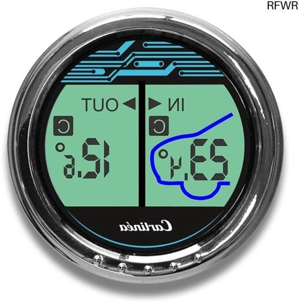 RFWR® Thermometer Binnen/Buiten -50/+50 °C