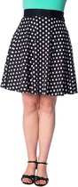 Dancing Days Rok -S- POLKA LOVE 50S Zwart