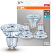 OSRAM 4058075820173 LED-lamp Energielabel A++ (A++ - E) GU10 Reflector 5 W Koudwit (Ø x l) 50.0 mm x 52.0 mm 1 stuk(s)