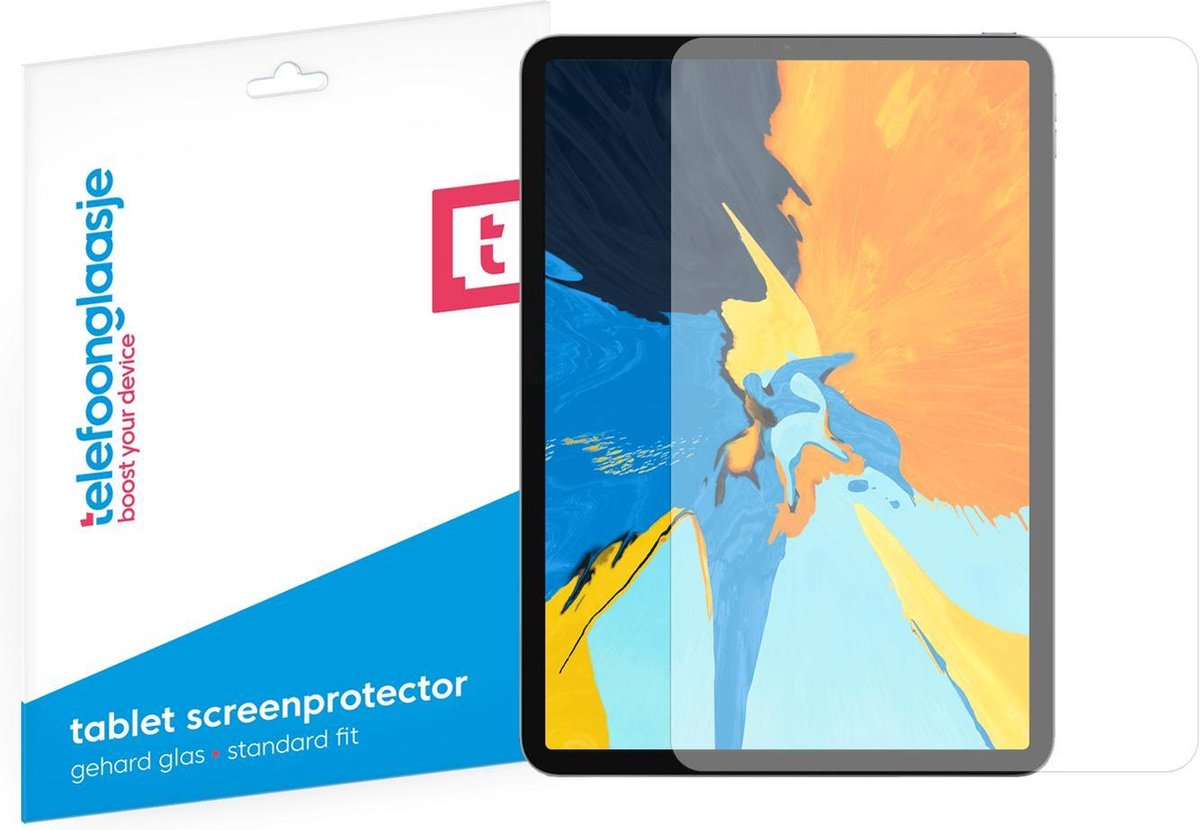 iPad Pro 2018 (11 inch) screenprotector gehard glas Case Friendly