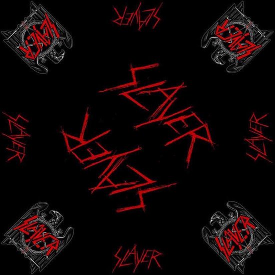 Slayer - Black Eagle Bandana - Zwart