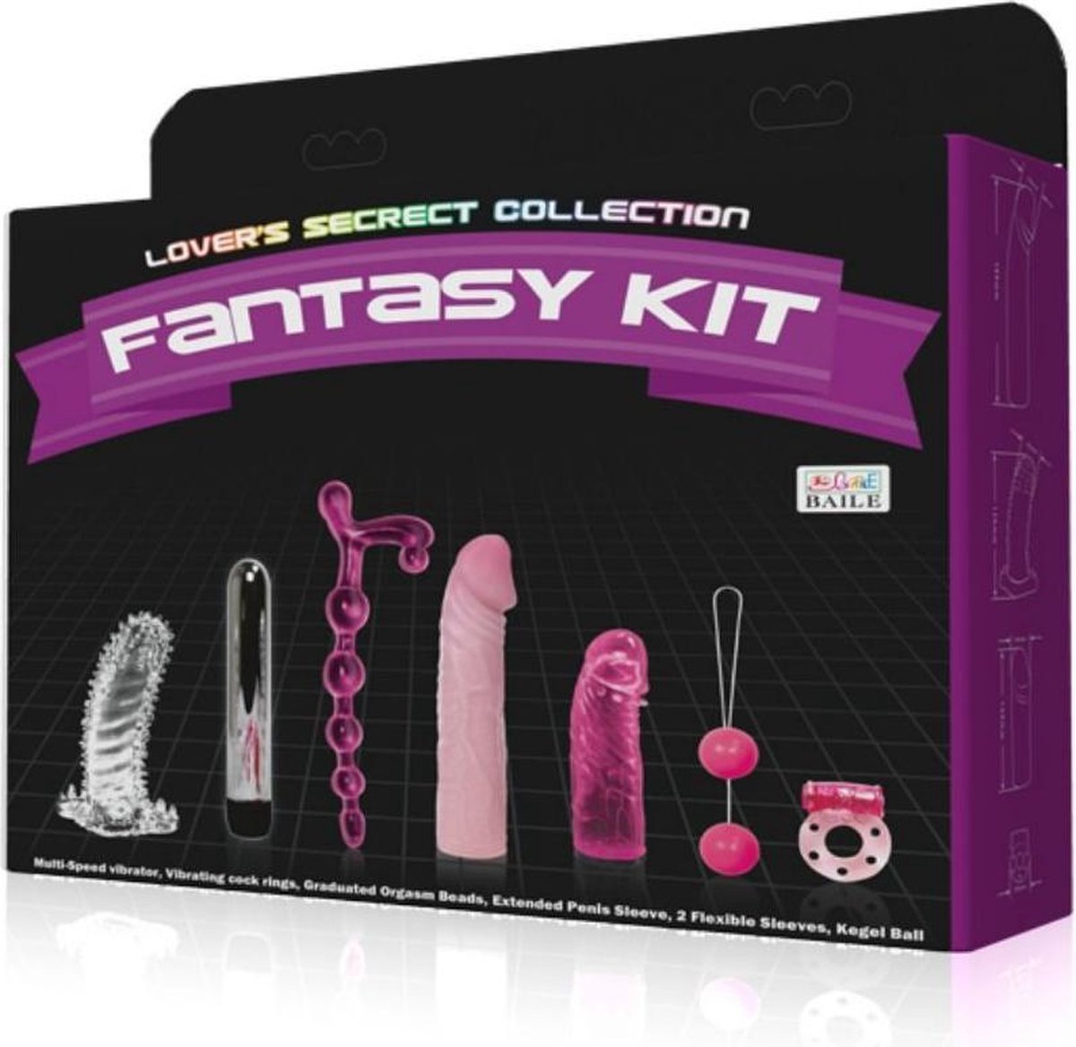 BAILE STIMULATING | Lovers Secret Collection Fantasy Kit