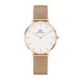 Daniel Wellington Petite Melrose White - Horloge - Staal - Rosé - Ø 32 mm