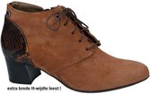 Hassia -Dames -  bruin - enkellaarzen - maat 40