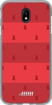 Samsung Galaxy J7 (2017) Hoesje Transparant TPU Case - AZ Alkmaar #ffffff