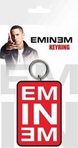 Eminem Sleutelhanger Red Logo Rood