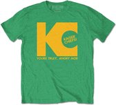 Kaiser Chiefs Heren Tshirt -XL- Yours Truly Groen