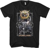 Sublime Heren Tshirt -S- 25 Years Zwart