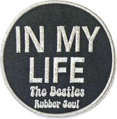 The Beatles Patch In My Life Zwart