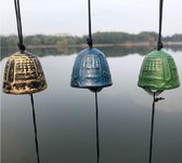 Autentieke Japanse Windgong - Blauw - Brons - Groen - Set 3 Stuks