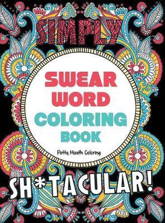 Swear Word Coloring Book - cover