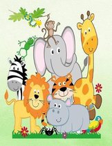 Jungle Animals Zoo Animals Safari Party Book