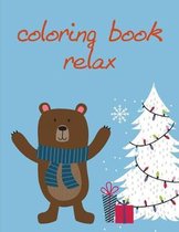 coloring book relax