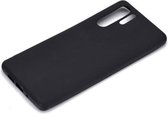 Zwart TPU softcase hoesje voor Huawei P30 Pro