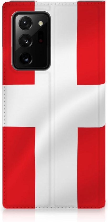 Étui pour téléphone Samsung Galaxy Note 20 Ultra Book Case drapeau danois