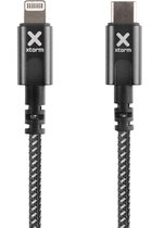Xtorm Original USB-C naar Lightning kabel - 1 meter - Zwart