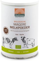Mattisson - Biologische Magere Melkpoeder - 450 Gram