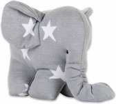 Baby's Only Knuffelolifant Star - grijs/wit