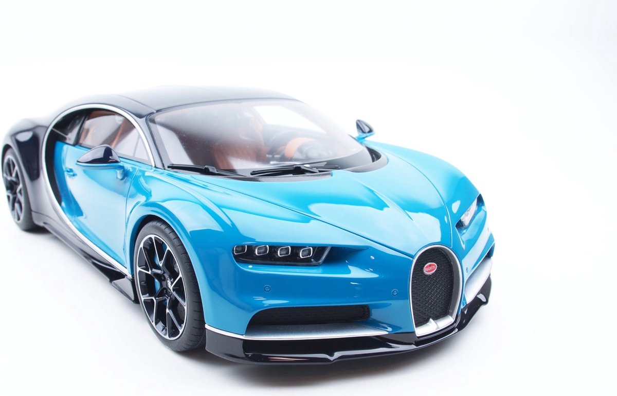 Kyosho Bugatti Chiron 2016 Blauw/ Zwart 1:12 | bol.com