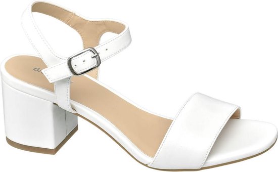 Aap Bandiet Getand Graceland Dames Witte sandalette - Maat 38 | bol.com